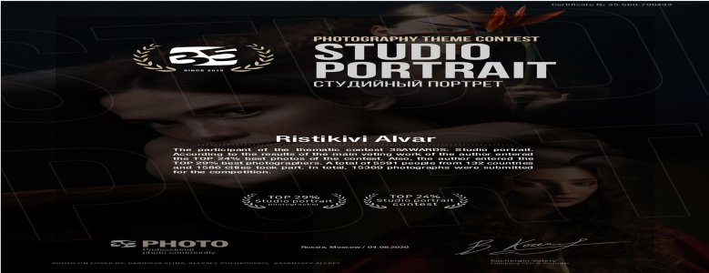 stuudio portree 35photo võistlusel ja tulemus üllatas mind